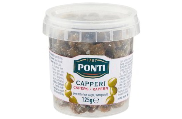 CAPPERI AL SALE GR. 125